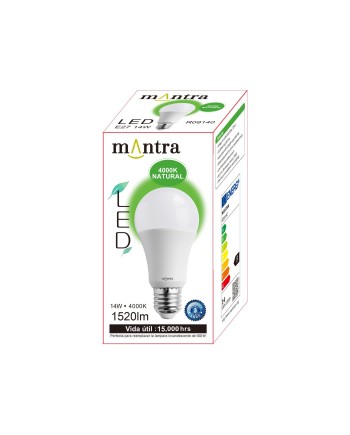BOMBILLA LED - E27 ESTÁNDAR 14W 4000K